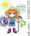 可愛小農夫 123802720