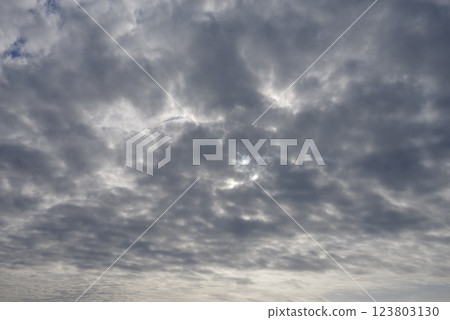 "Nature and landscape materials" Cloudy sky, cloudy weather, cloudy 123803130