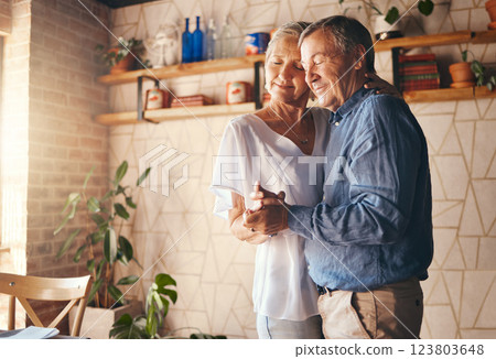 Dance, old couple and love holding hands dancing to music at home in memory of a happy marriage, romance and anniversary. Senior woman enjoy quality time, bonding and romantic retirement with partner Dance, old couple and love holding hands dancing to music at home in memory of a happy marriage, romance and anniversary. Senior woman enjoy quality time, bonding and romantic retirement with partner 123803648