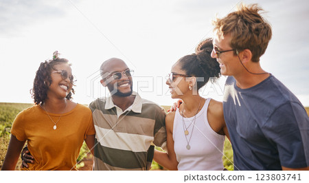 Comic, happy and friends on a safari holiday together in nature of Kenya during summer. Relax, young and funny group of people on a vacation in the countryside or desert for adventure and freedom Comic, happy and friends on a safari holiday together in nature of Kenya during summer. Relax, young and funny group of people on a vacation in the countryside or desert for adventure and freedom 123803741