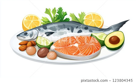 Embracing A Low Carb, High Fat Keto Diet: Enjoying Fish, Nuts, Eggs, Meat, And Avocados For Therapeutic Benefits Embracing A Low Carb, High Fat Keto Diet: Enjoying Fish, Nuts, Eggs, Meat, And Avocados For Therapeutic Benefits 123804345