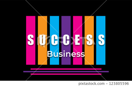 Success for business word collage motivation 123805596