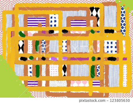 illustrated, illustration, 2dcg illustration 123805630