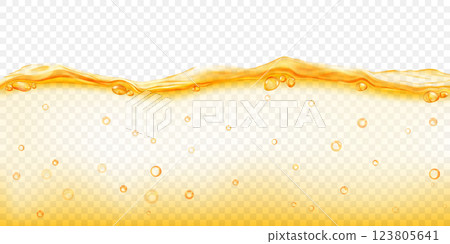 Translucent water wave with air bubbles Translucent water wave with air bubbles 123805641