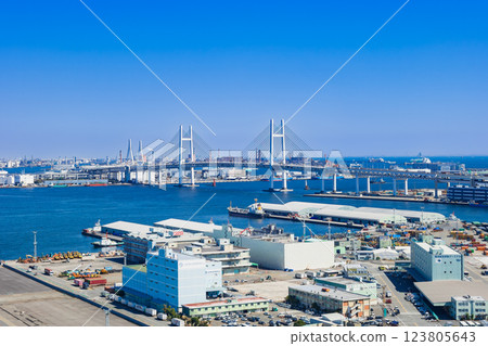 Yokohama Bay Bridge Yokohama Bay Bridge 123805643