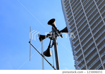 防災行政無線戶外揚聲器 防災行政無線戶外揚聲器 123806031