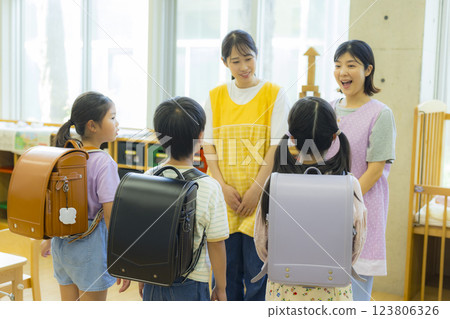 放學後托兒所圖片 123806326