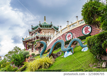 宿霧道觀,菲律賓宿霧 宿霧道觀,菲律賓宿霧 123806705