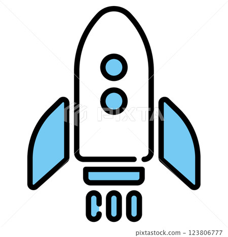 Rocket icon Rocket icon 123806777