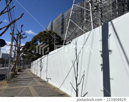 名古屋瑞穗體育場的建設工程正在順利進行中 123809828