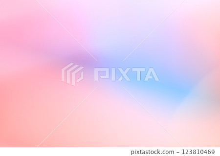 光反射產生的色彩斑斕的奇幻圓形與曲線 白色背景 123810469