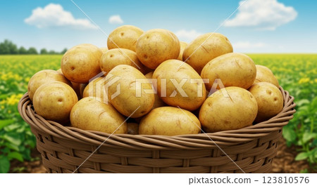 Tasty potato images Tasty potato images 123810576