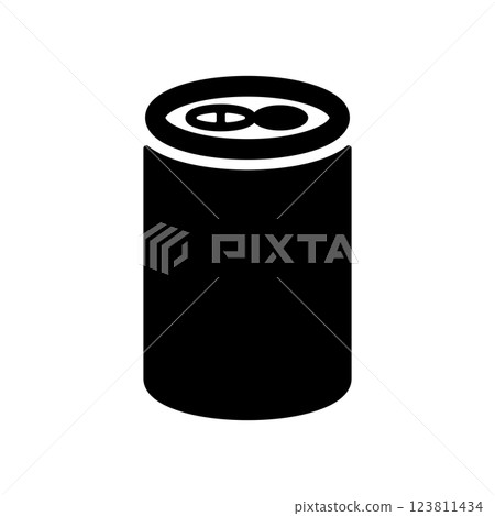 Can icon illustration Can icon illustration 123811434