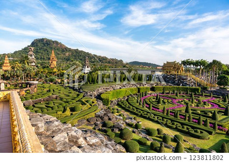 garden, thailand, Pattaya 123811802