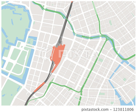 東京車站週邊地圖 123811806