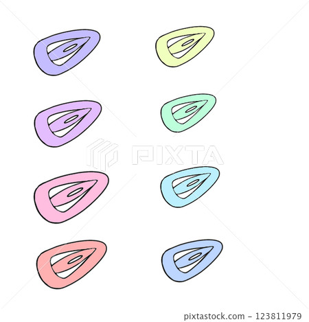 髮夾套裝 髮夾套裝 123811979