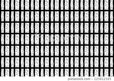 Grid Pattern with Birch Tree Design in Black and White Grid Pattern with Birch Tree Design in Black and White 123812105