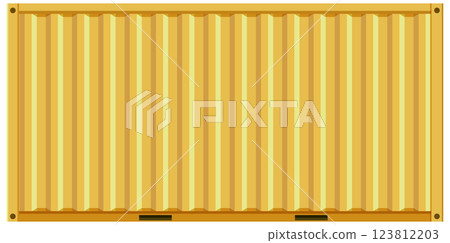 Shipping Container and Global Trade 123812203