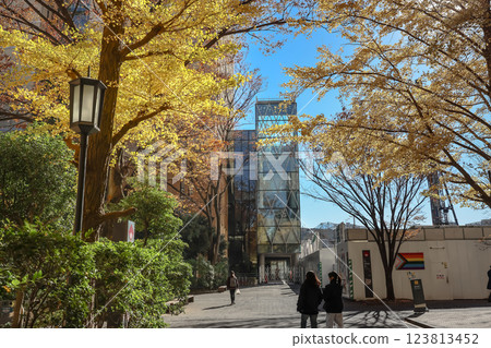 the Architectural View of a Modern Building Waseda University sDec 6 2024 123813452