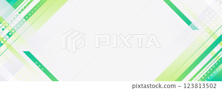 Pong geometric green gradient background pattern frame 123813502