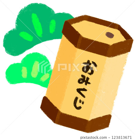 簡單的插圖,蠟筆觸感,財富圖像 簡單的插圖,蠟筆觸感,財富圖像 123813671