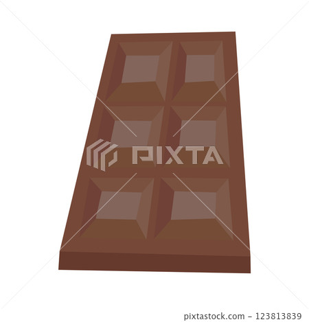 Chocolate vector icon 123813839