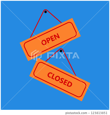 open and close icon 123813851