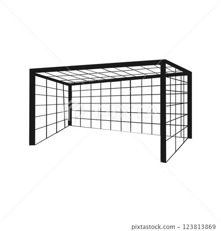 football goal icon vector 123813869