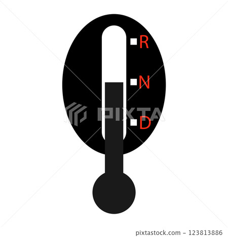 lever icons of various models 123813886