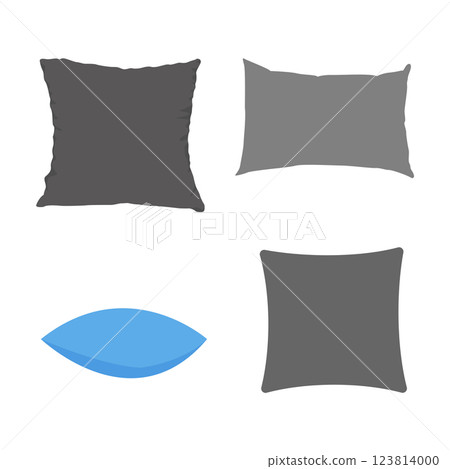 Pillow icon vector Pillow icon vector 123814000