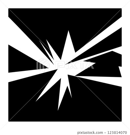 cracked icon cracked icon 123814070