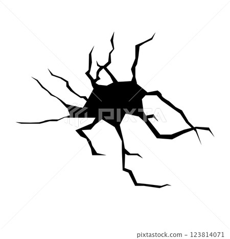 cracked icon 123814071