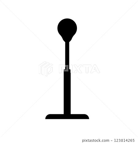 punching bag icon 123814265