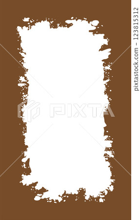 Vertical Abstract Brown Rustic Rough Frame Background Vintage Retro Style with White Copy Space Vertical Abstract Brown Rustic Rough Frame Background Vintage Retro Style with White Copy Space 123815312