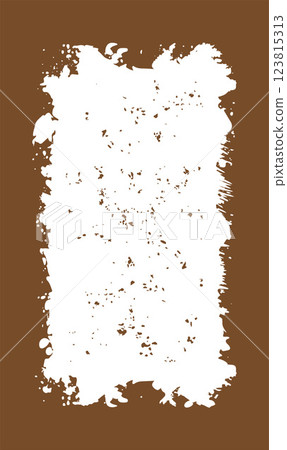Vertical Abstract Brown Rustic Rough Frame Background Vintage Retro Style with White Copy Space Vertical Abstract Brown Rustic Rough Frame Background Vintage Retro Style with White Copy Space 123815313
