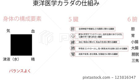 Oriental Medicine: How the Body Works 123816347