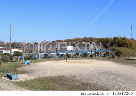 室外籃球架（兵庫縣明石市明石北頑皮廣場） 123817260