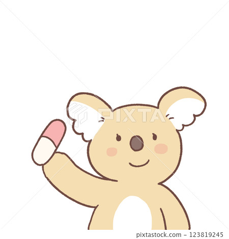 無尾熊 可愛 藥 123819245