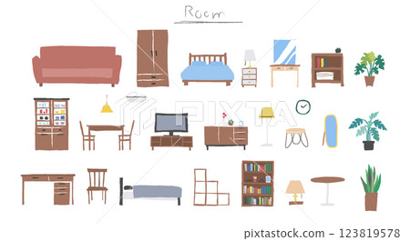 家具家電內飾 123819578