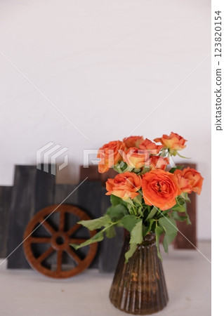 Rose of orange 123820154
