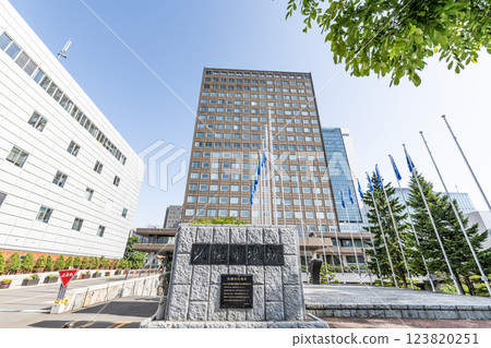 Sapporo City Hall in clear weather, Sapporo, Hokkaido Sapporo City Hall in clear weather, Sapporo, Hokkaido 123820251