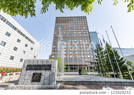 Sapporo City Hall in clear weather, Sapporo, Hokkaido 123820252