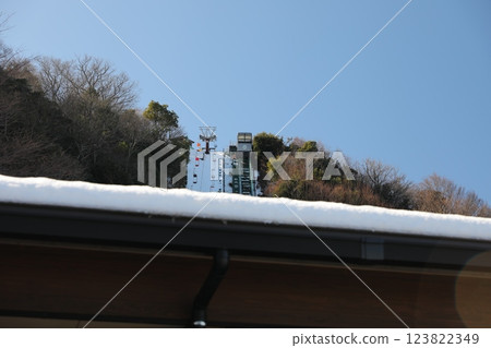 登山纜車 登山纜車 123822349
