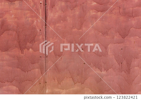 Detailed view of a rusty metal texture with aged patina Detailed view of a rusty metal texture with aged patina 123822421