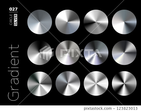 Set of gradient circular styles 027 Set of gradient circular styles 027 123823013