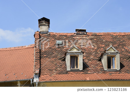 Old roof Old roof 123823186