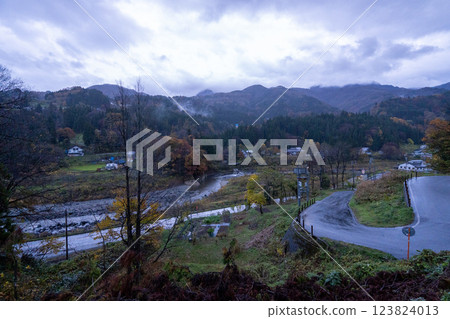 The historic old road "Salt Road" and its surrounding areas 123824013