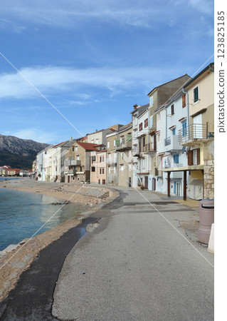 Baska seaside promenade 123825185