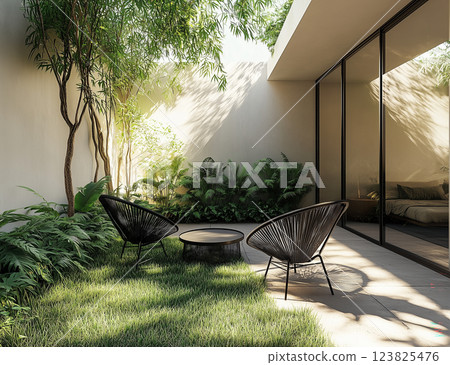 房屋形象：小型休閒空間 123825476