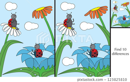 Find 10 differences Find 10 differences 123825810